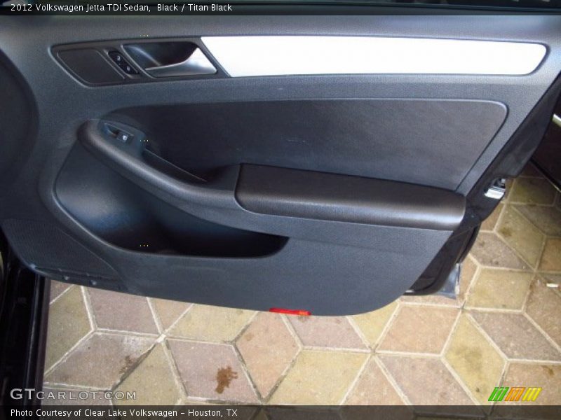 Black / Titan Black 2012 Volkswagen Jetta TDI Sedan