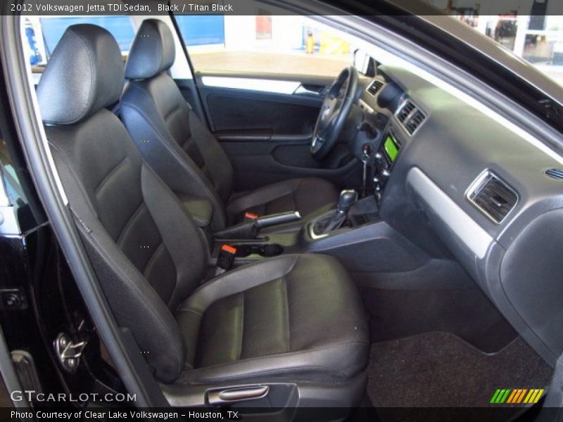 Black / Titan Black 2012 Volkswagen Jetta TDI Sedan