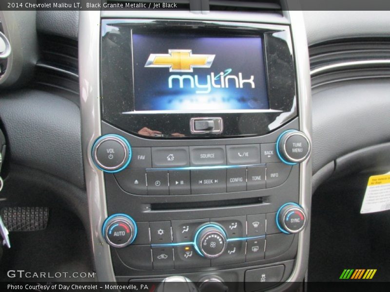 Black Granite Metallic / Jet Black 2014 Chevrolet Malibu LT