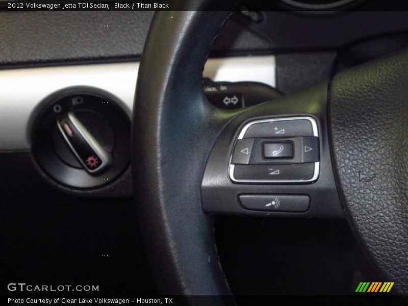Black / Titan Black 2012 Volkswagen Jetta TDI Sedan