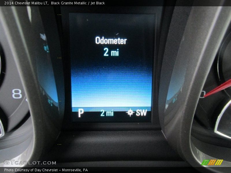 Black Granite Metallic / Jet Black 2014 Chevrolet Malibu LT