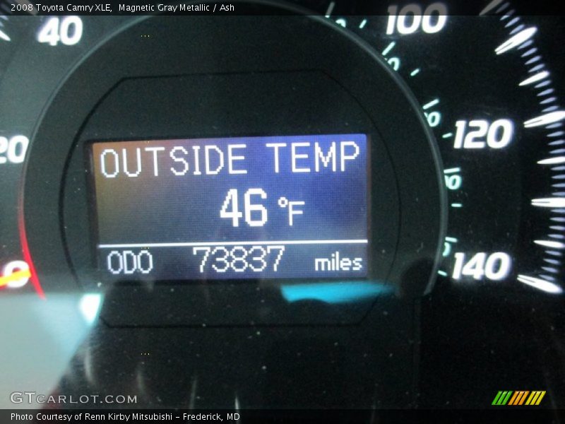 Magnetic Gray Metallic / Ash 2008 Toyota Camry XLE