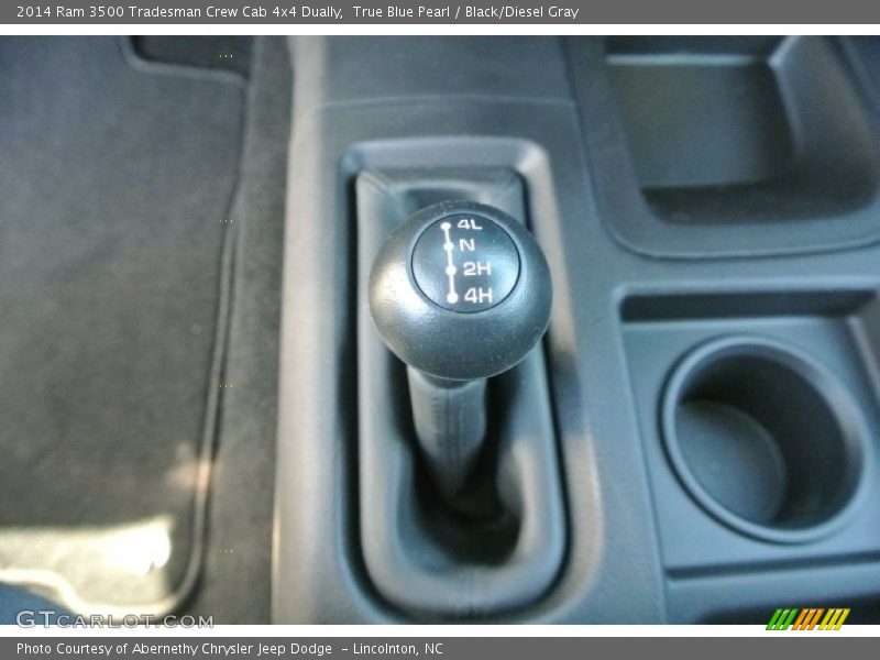 True Blue Pearl / Black/Diesel Gray 2014 Ram 3500 Tradesman Crew Cab 4x4 Dually