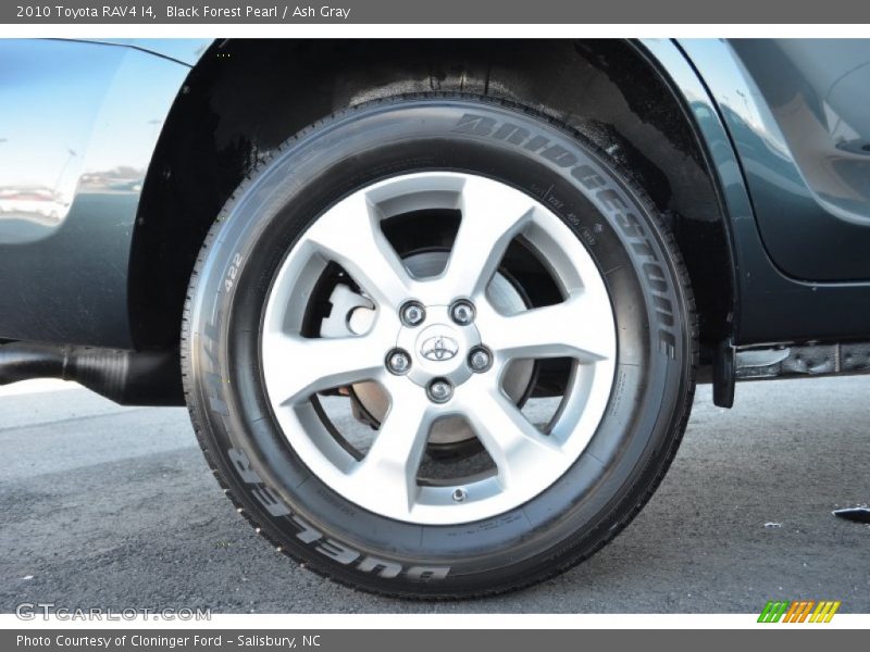 Black Forest Pearl / Ash Gray 2010 Toyota RAV4 I4