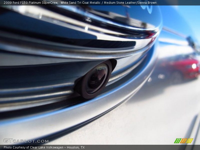 White Sand Tri Coat Metallic / Medium Stone Leather/Sienna Brown 2009 Ford F150 Platinum SuperCrew