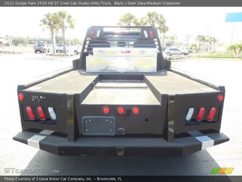 Black / Dark Slate/Medium Graystone 2012 Dodge Ram 3500 HD ST Crew Cab Dually Utility Truck
