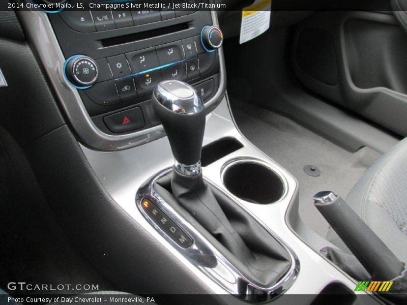Champagne Silver Metallic / Jet Black/Titanium 2014 Chevrolet Malibu LS
