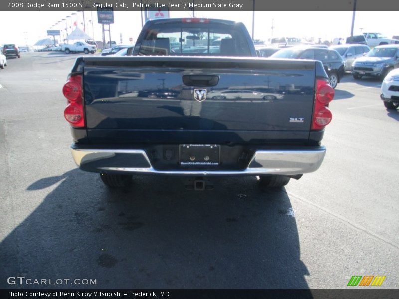 Patriot Blue Pearl / Medium Slate Gray 2008 Dodge Ram 1500 SLT Regular Cab