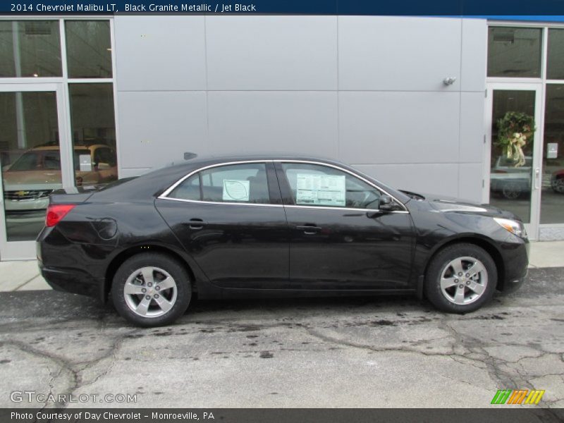 Black Granite Metallic / Jet Black 2014 Chevrolet Malibu LT