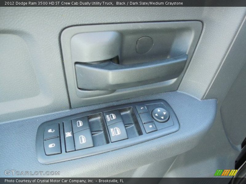 Black / Dark Slate/Medium Graystone 2012 Dodge Ram 3500 HD ST Crew Cab Dually Utility Truck