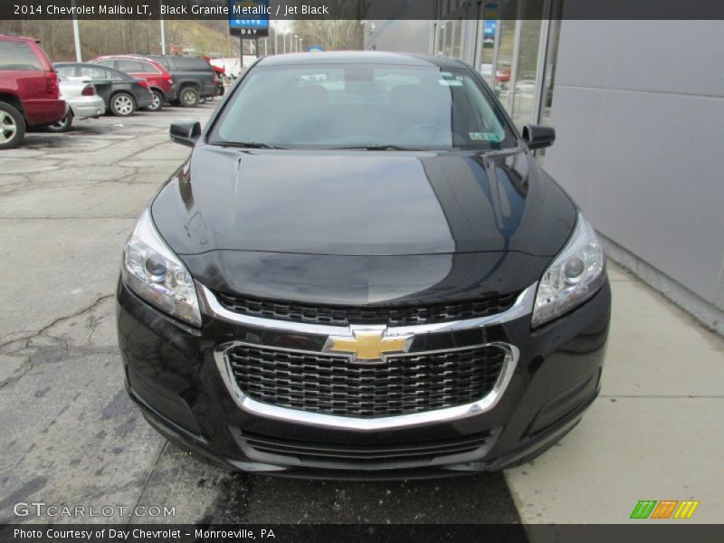 Black Granite Metallic / Jet Black 2014 Chevrolet Malibu LT