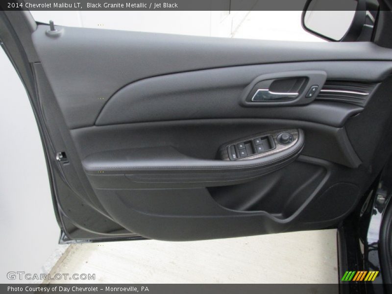 Black Granite Metallic / Jet Black 2014 Chevrolet Malibu LT