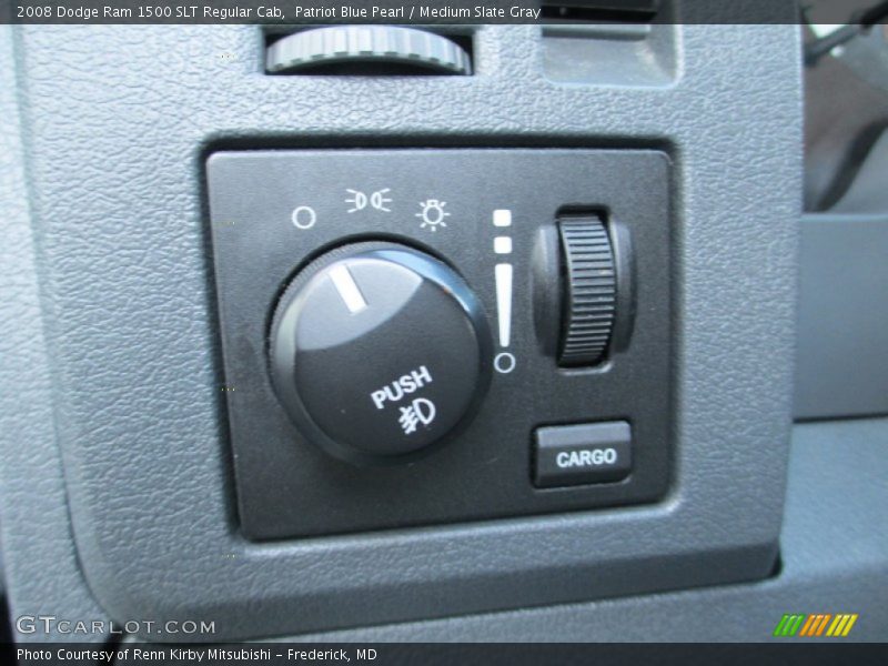 Patriot Blue Pearl / Medium Slate Gray 2008 Dodge Ram 1500 SLT Regular Cab