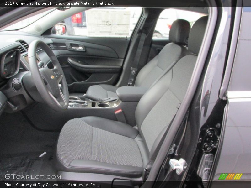 Black Granite Metallic / Jet Black 2014 Chevrolet Malibu LT