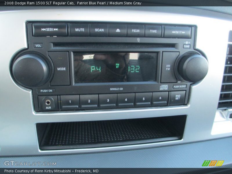 Patriot Blue Pearl / Medium Slate Gray 2008 Dodge Ram 1500 SLT Regular Cab