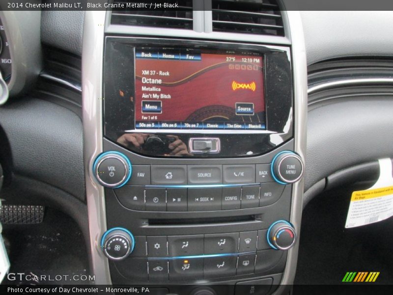 Black Granite Metallic / Jet Black 2014 Chevrolet Malibu LT