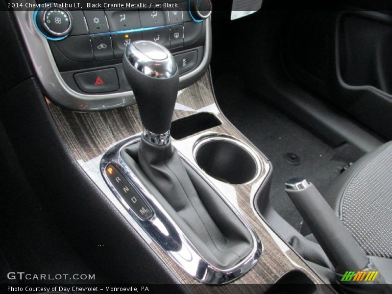 Black Granite Metallic / Jet Black 2014 Chevrolet Malibu LT