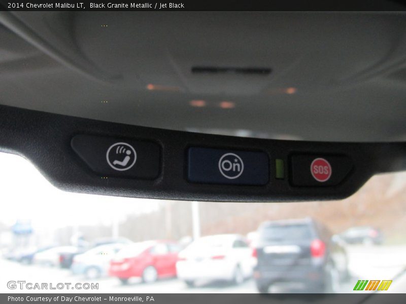 Black Granite Metallic / Jet Black 2014 Chevrolet Malibu LT