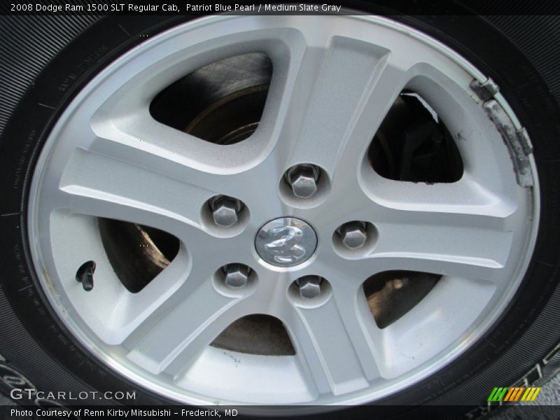 Patriot Blue Pearl / Medium Slate Gray 2008 Dodge Ram 1500 SLT Regular Cab