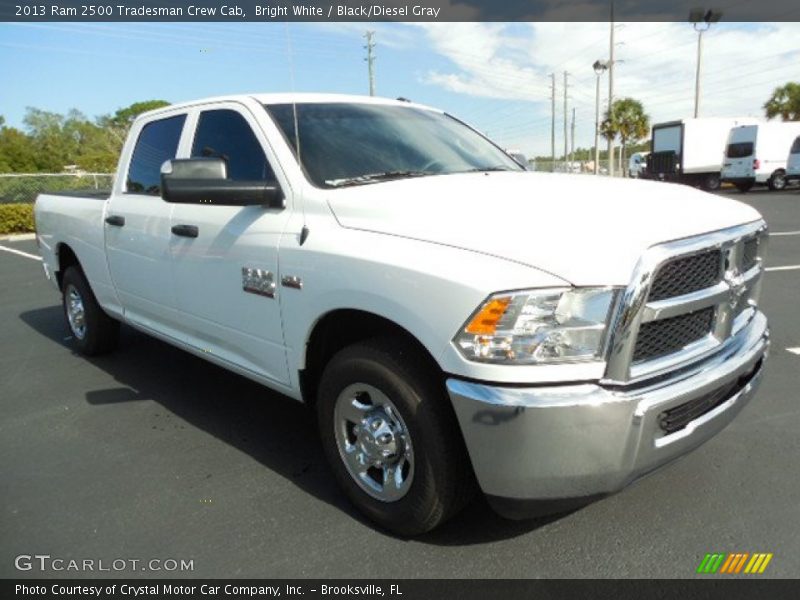 Front 3/4 View of 2013 2500 Tradesman Crew Cab