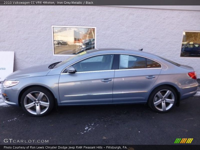 Iron Grey Metallic / Black 2010 Volkswagen CC VR6 4Motion