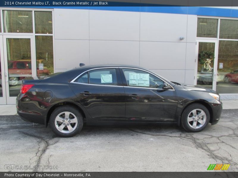 Black Granite Metallic / Jet Black 2014 Chevrolet Malibu LT