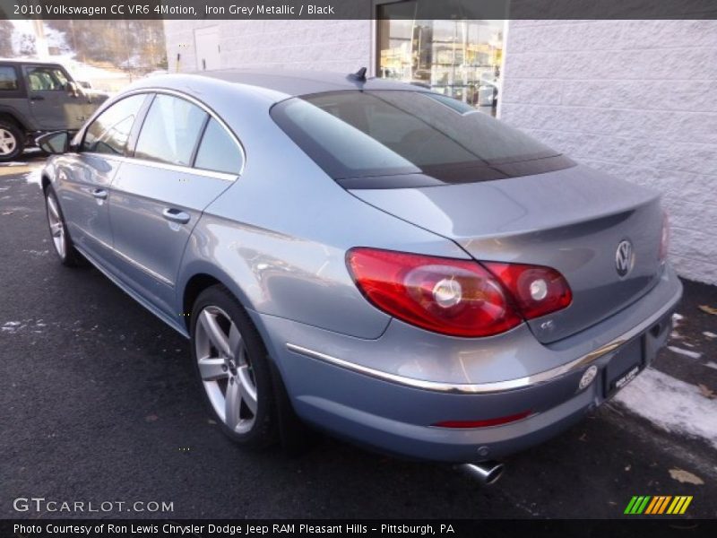 Iron Grey Metallic / Black 2010 Volkswagen CC VR6 4Motion