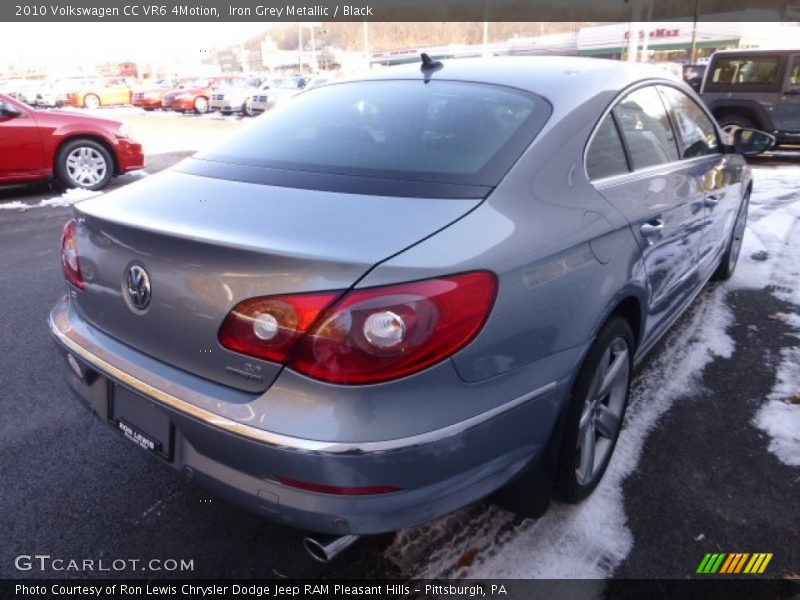 Iron Grey Metallic / Black 2010 Volkswagen CC VR6 4Motion