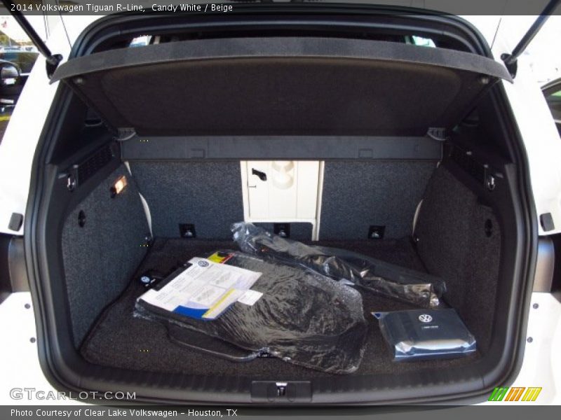 Candy White / Beige 2014 Volkswagen Tiguan R-Line