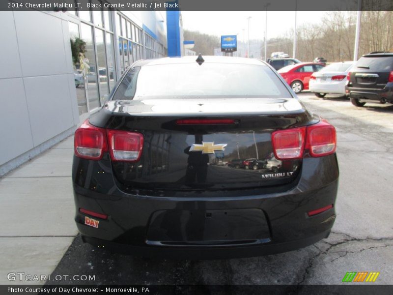 Black Granite Metallic / Jet Black 2014 Chevrolet Malibu LT