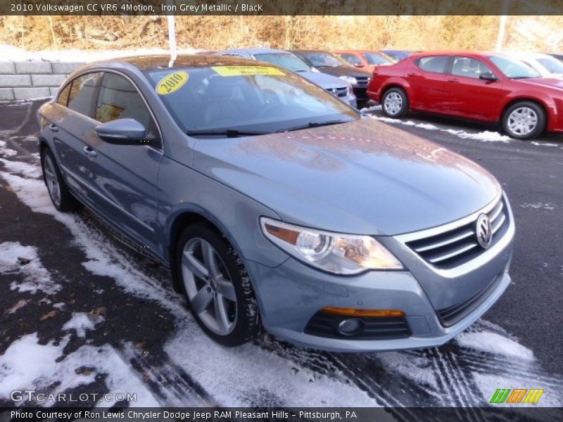 Iron Grey Metallic / Black 2010 Volkswagen CC VR6 4Motion