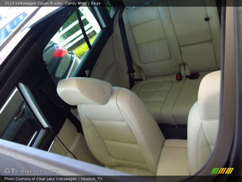 Candy White / Beige 2014 Volkswagen Tiguan R-Line