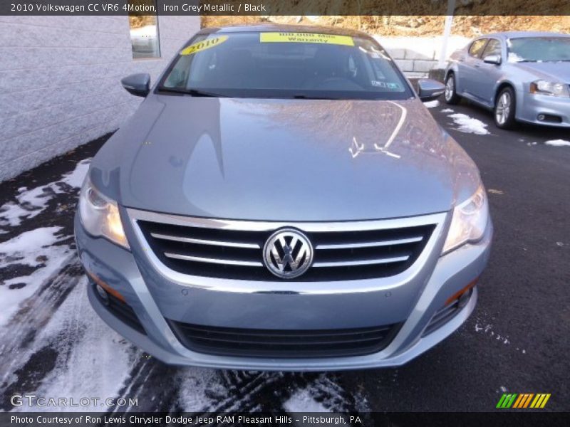 Iron Grey Metallic / Black 2010 Volkswagen CC VR6 4Motion