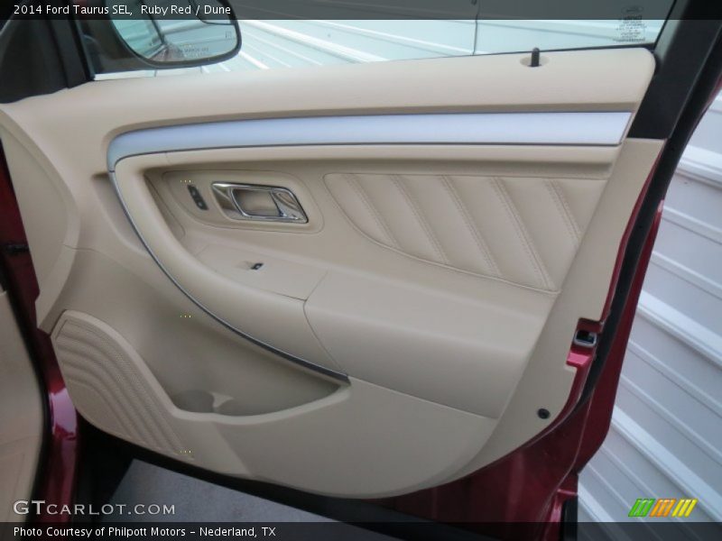 Ruby Red / Dune 2014 Ford Taurus SEL
