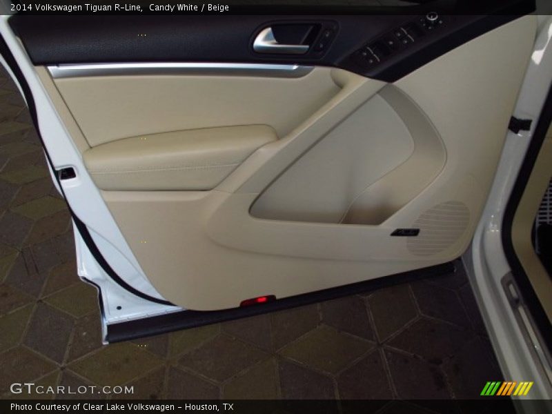 Candy White / Beige 2014 Volkswagen Tiguan R-Line