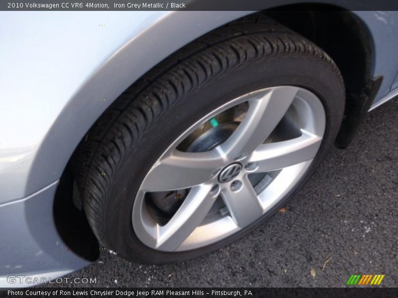 Iron Grey Metallic / Black 2010 Volkswagen CC VR6 4Motion