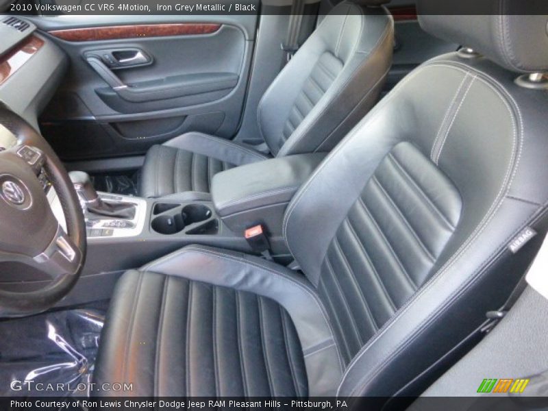 Iron Grey Metallic / Black 2010 Volkswagen CC VR6 4Motion