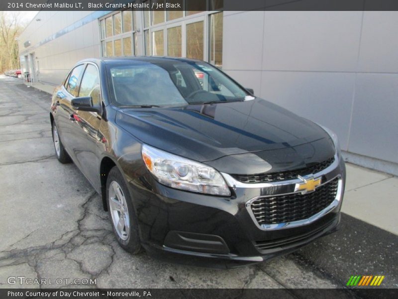 Black Granite Metallic / Jet Black 2014 Chevrolet Malibu LT