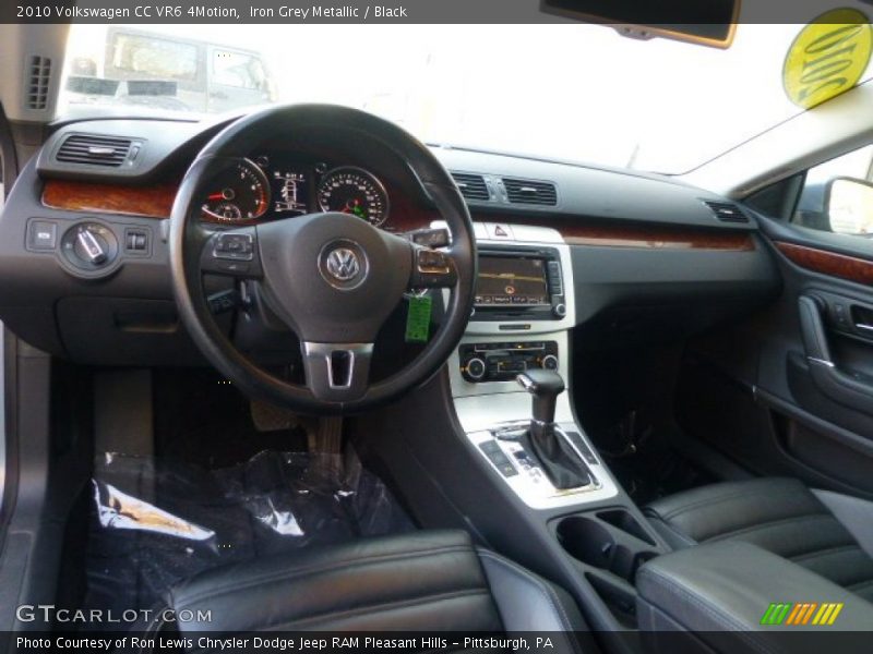 Iron Grey Metallic / Black 2010 Volkswagen CC VR6 4Motion