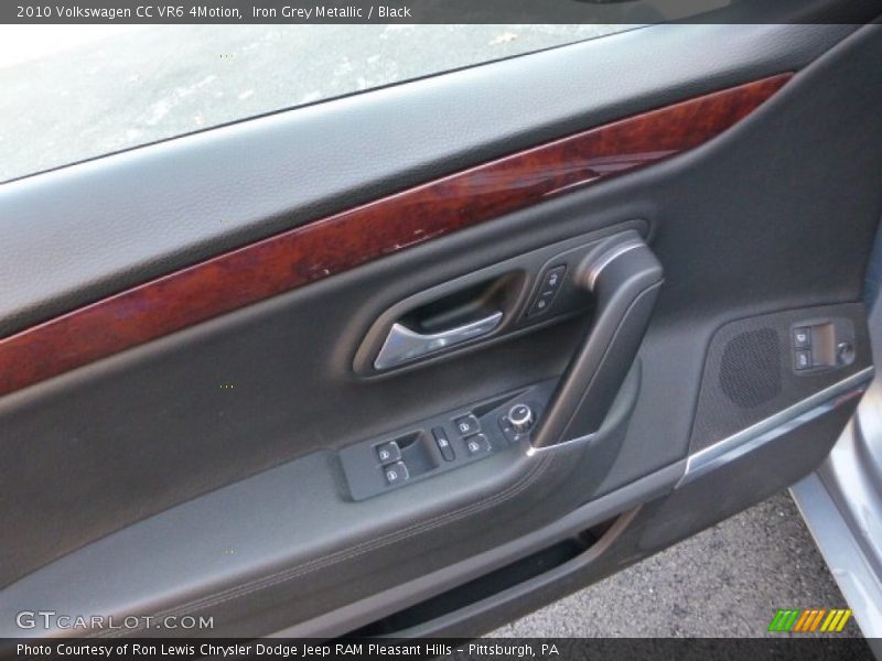 Iron Grey Metallic / Black 2010 Volkswagen CC VR6 4Motion