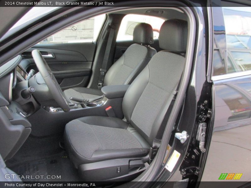 Black Granite Metallic / Jet Black 2014 Chevrolet Malibu LT