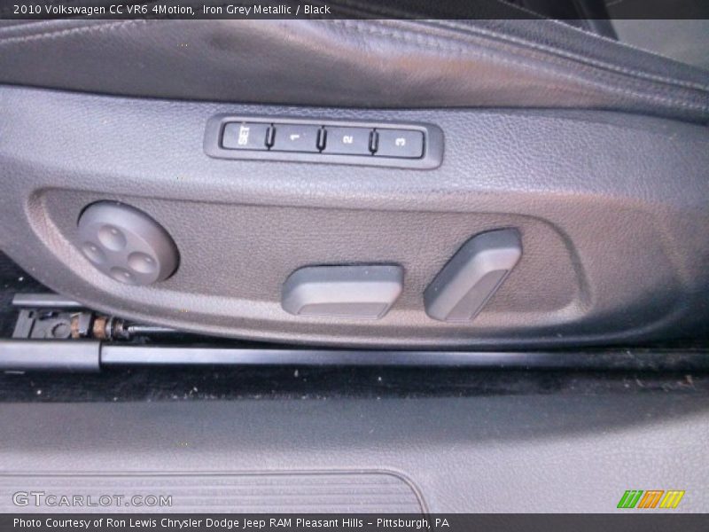 Iron Grey Metallic / Black 2010 Volkswagen CC VR6 4Motion