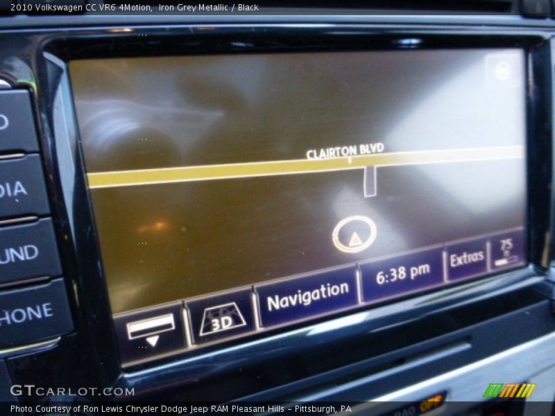 Iron Grey Metallic / Black 2010 Volkswagen CC VR6 4Motion
