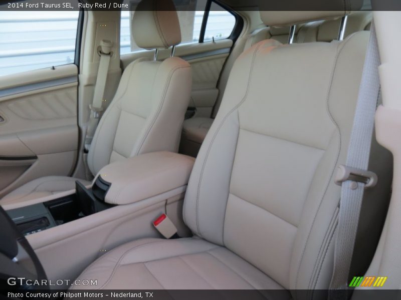 Ruby Red / Dune 2014 Ford Taurus SEL