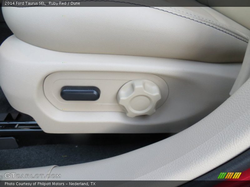 Ruby Red / Dune 2014 Ford Taurus SEL