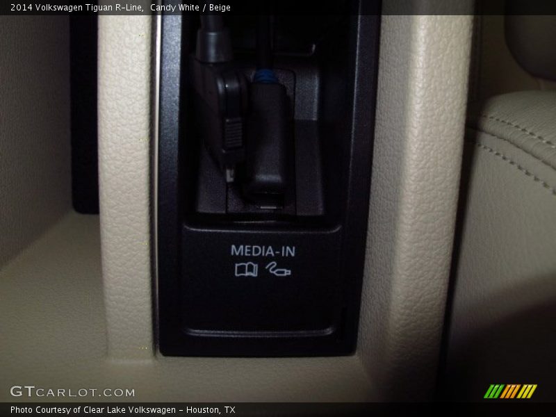 Candy White / Beige 2014 Volkswagen Tiguan R-Line