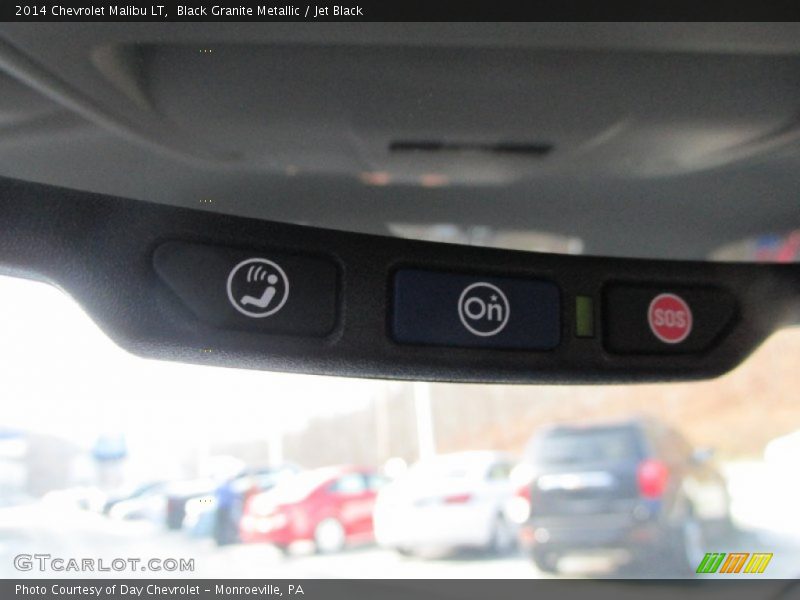 Black Granite Metallic / Jet Black 2014 Chevrolet Malibu LT