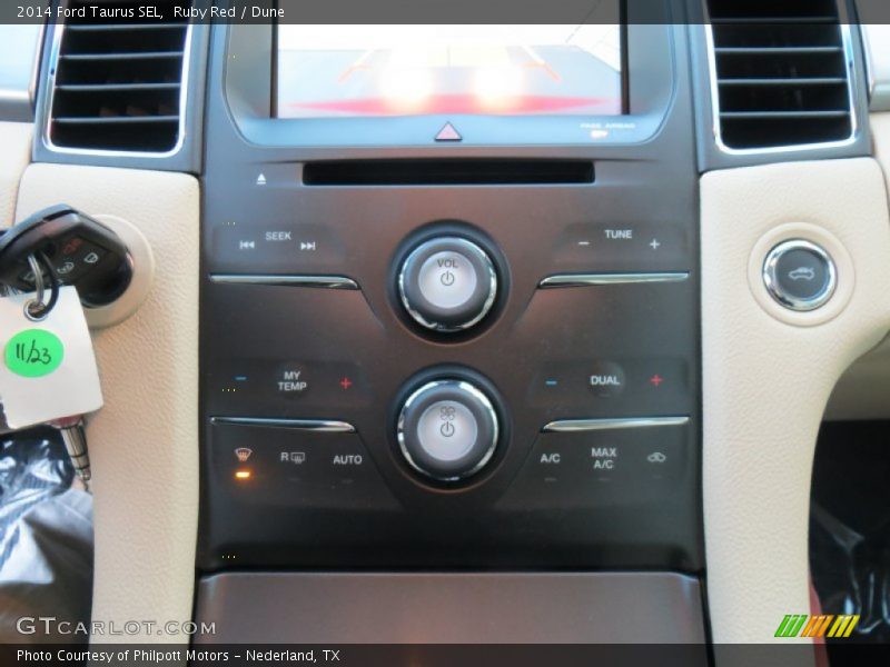 Ruby Red / Dune 2014 Ford Taurus SEL