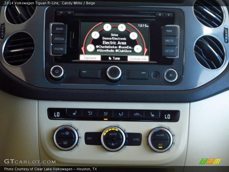 Candy White / Beige 2014 Volkswagen Tiguan R-Line