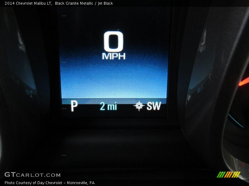 Black Granite Metallic / Jet Black 2014 Chevrolet Malibu LT